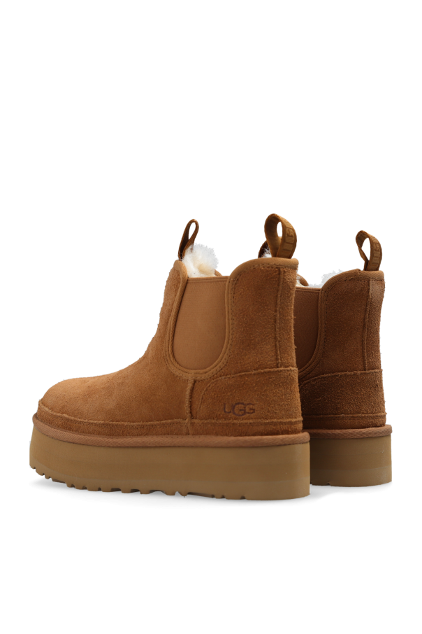 GenesinlifeShops Italy - Beige 'Neumel' platform Chelsea boots UGG